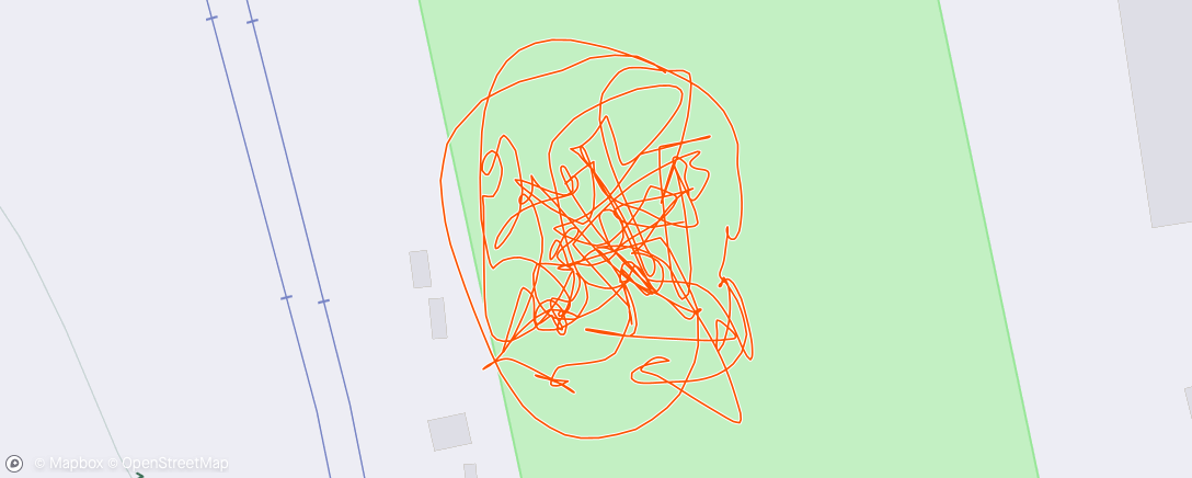 Map of the activity, Touch Rugby