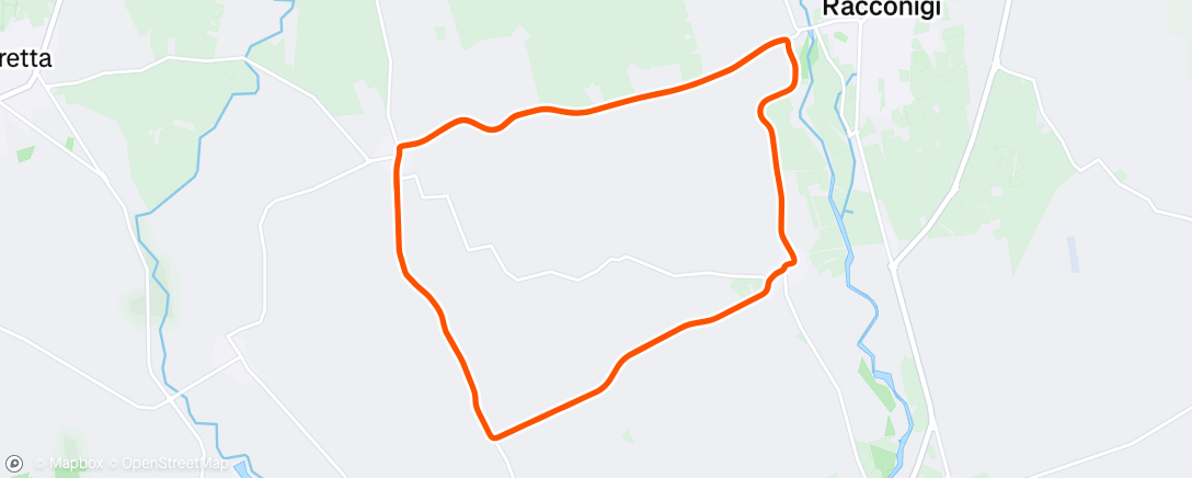 Map of the activity, Murello