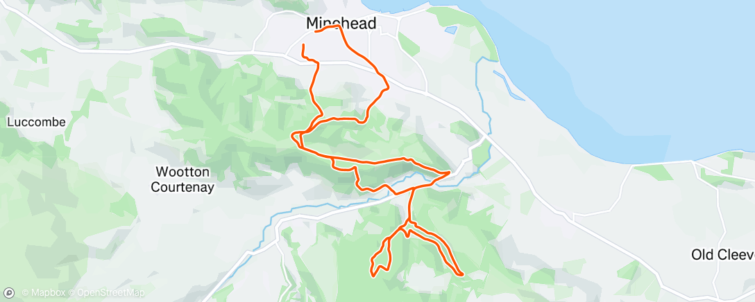 Map of the activity, Evening E-Mountain Bike Ride