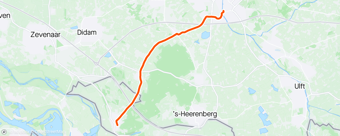 Map of the activity, Kopman thuisbrengen