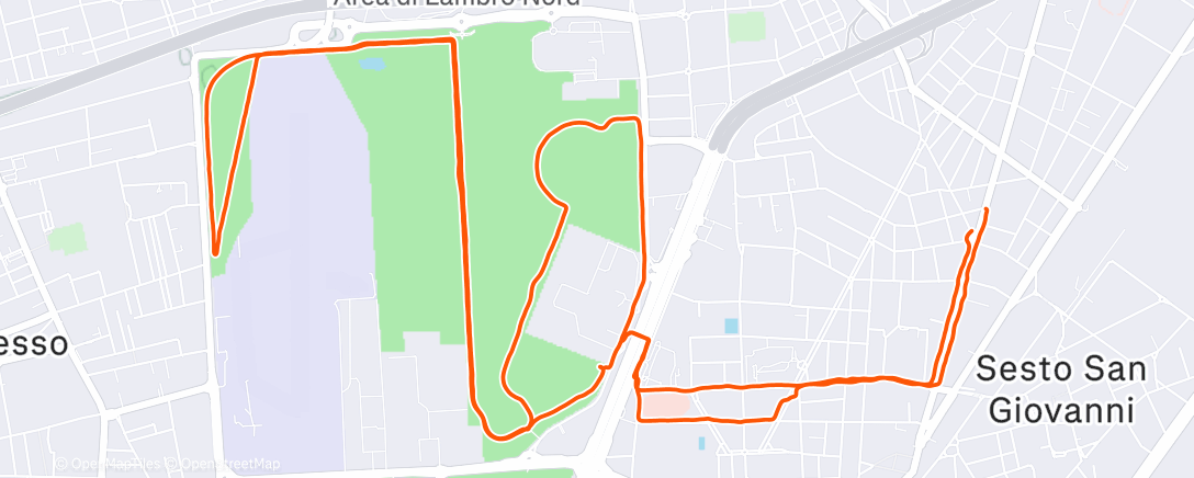Map of the activity, Boxing Day Surprise Workout – Lattato e psiche