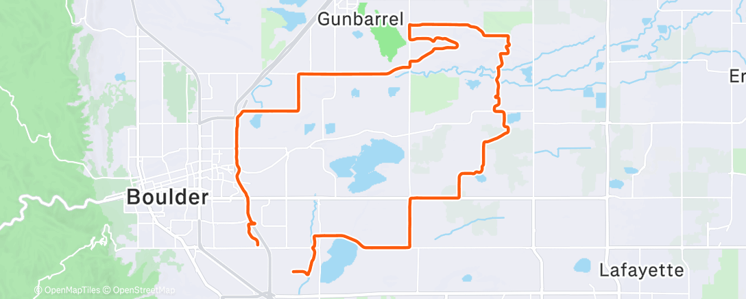 Kaart van de activiteit “Lunch Ride (Jan. - 07)”