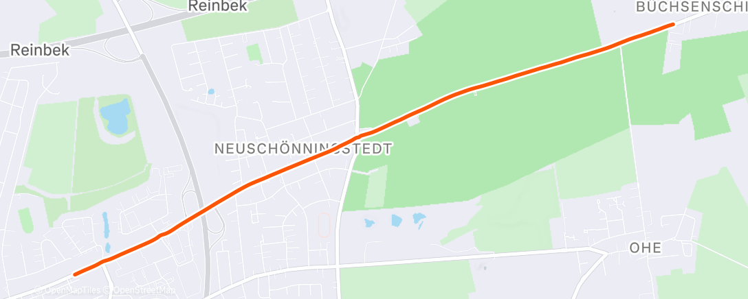 Mappa dell'attività Fahrt am Nachmittag