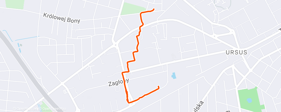 Mappa dell'attività Spacerek