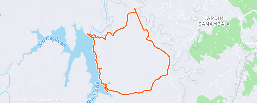 Карта физической активности (Entre amigos, com muita resenha e pouca corrida 😎)