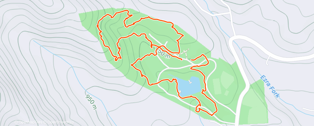 Mapa de la actividad (Disc Golf with Ben & Kevin)
