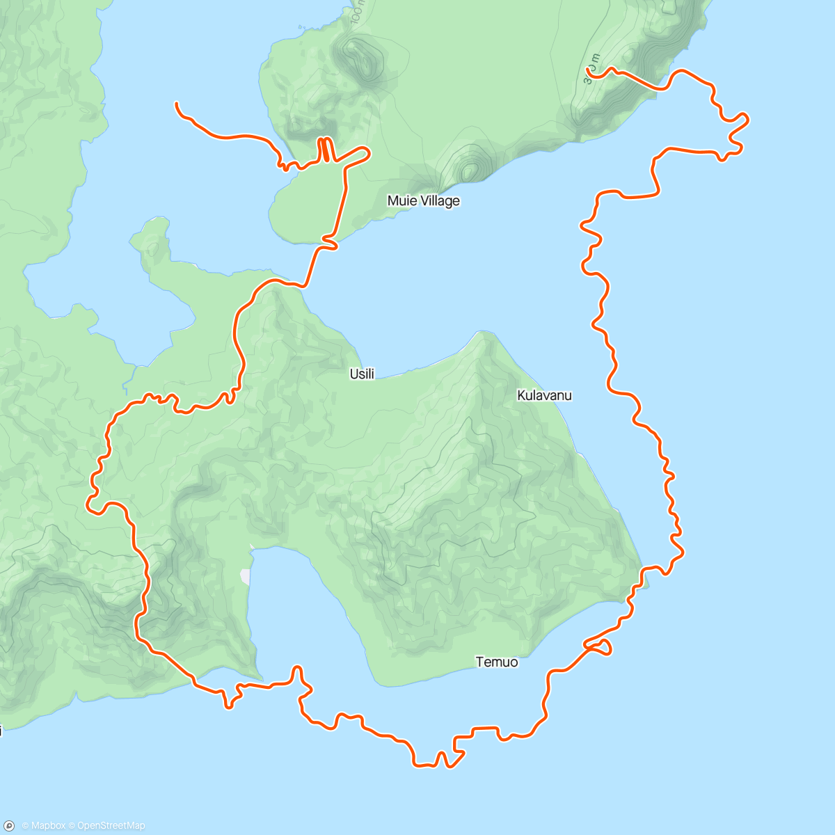 Map of the activity, Zwift - New Workout in Watopia