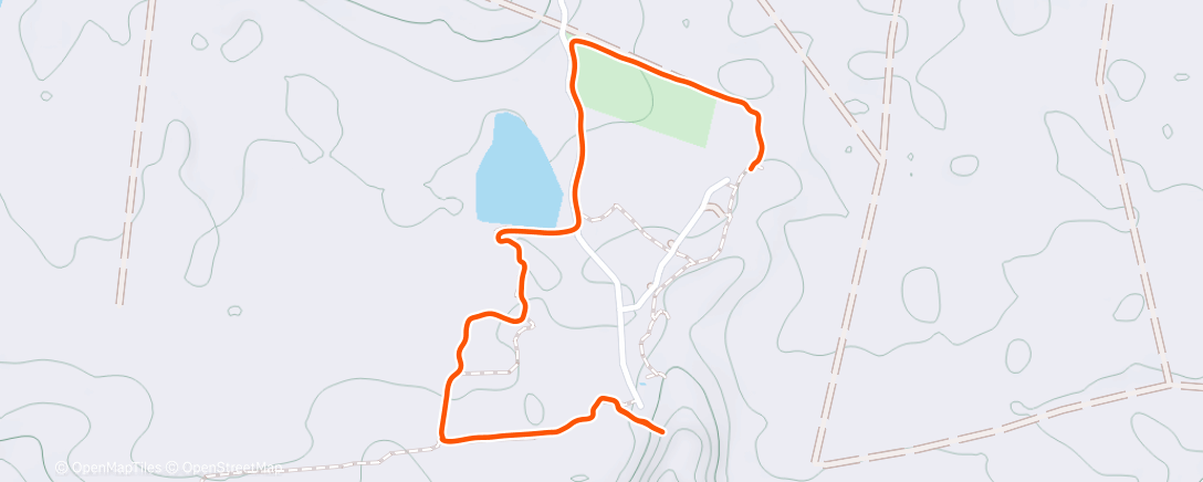 Map of the activity, Metere kurze Wanderig is neue Johr gstartet