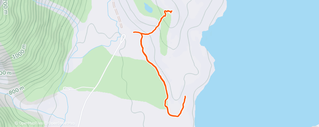 Map of the activity, Tasman