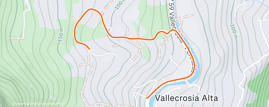 Map of the activity, Middagrit