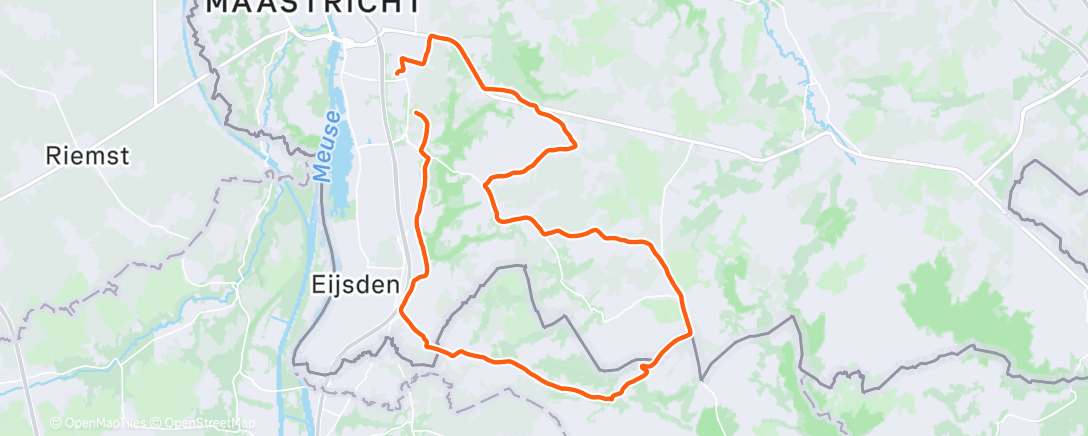 Map of the activity, Dat was even geleden