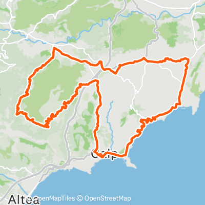 Calpe - Dos horos | 60.7 km Cycling Route on Strava