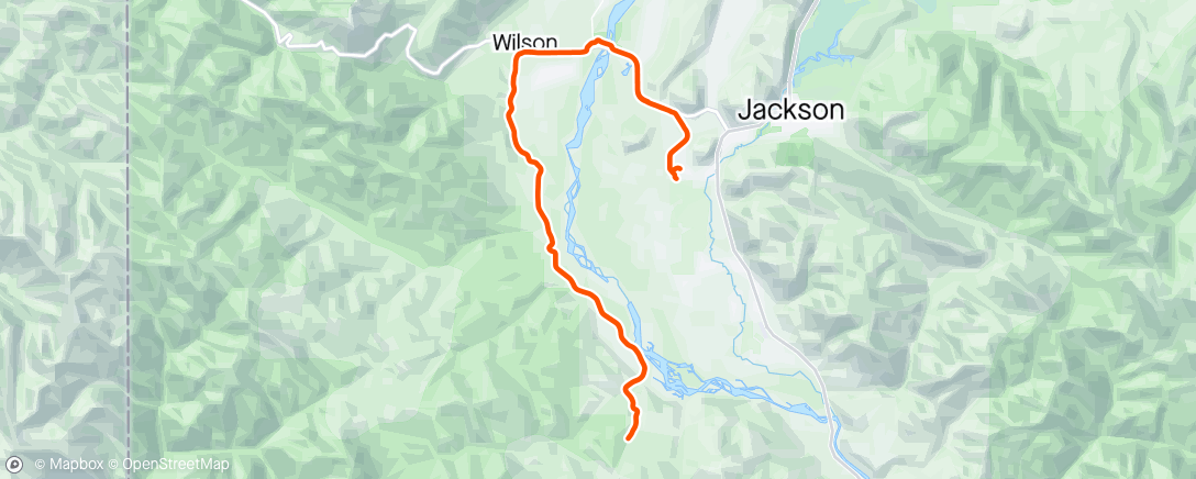 Map of the activity, White Moose