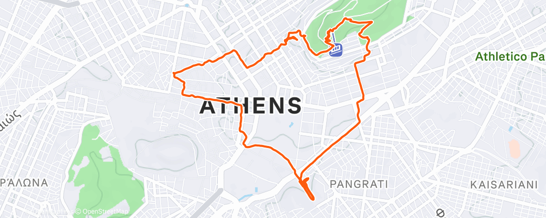 Map of the activity, Bastille