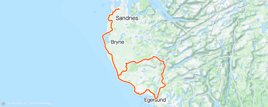 Map of the activity, Tour Of Norway #3