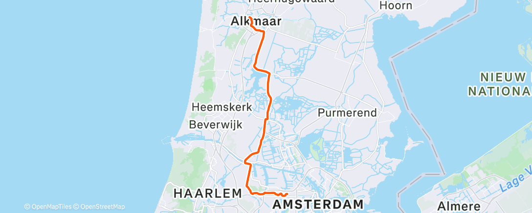 Map of the activity, Namiddagrit