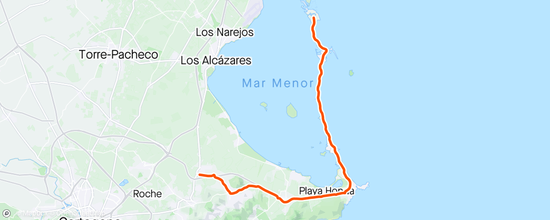 Map of the activity, ROUVY - La Vuelta 2021 | Stage 8 - El Algar