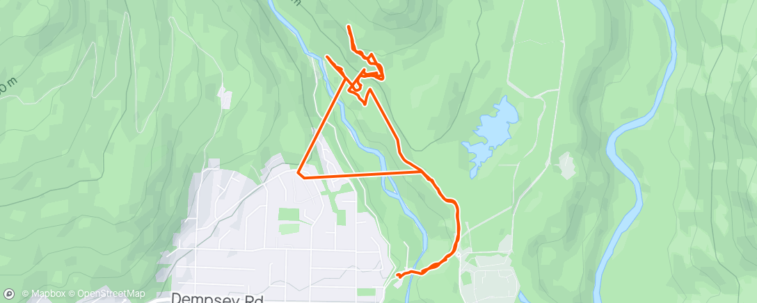 活动地图，Lynn Valley Ascent
