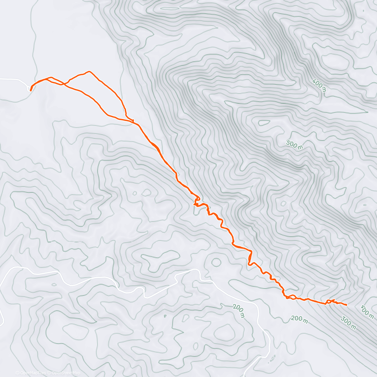 Карта физической активности (Desolation Canyon)