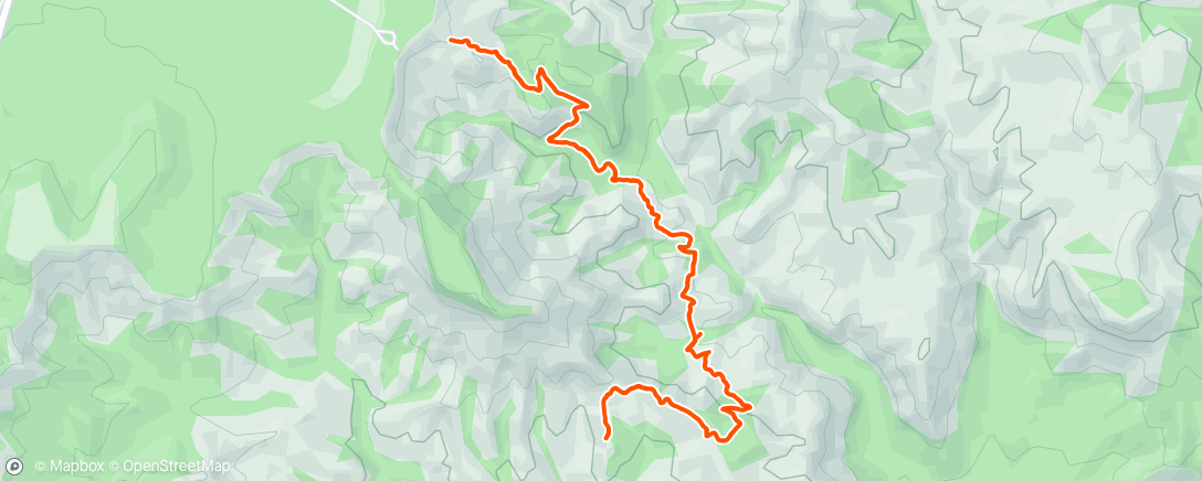 Mapa da atividade, Parts of Fairyland loop with Jess