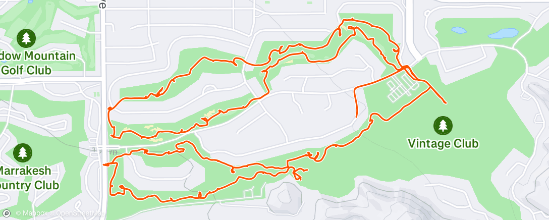 Map of the activity, Golf ⛳️