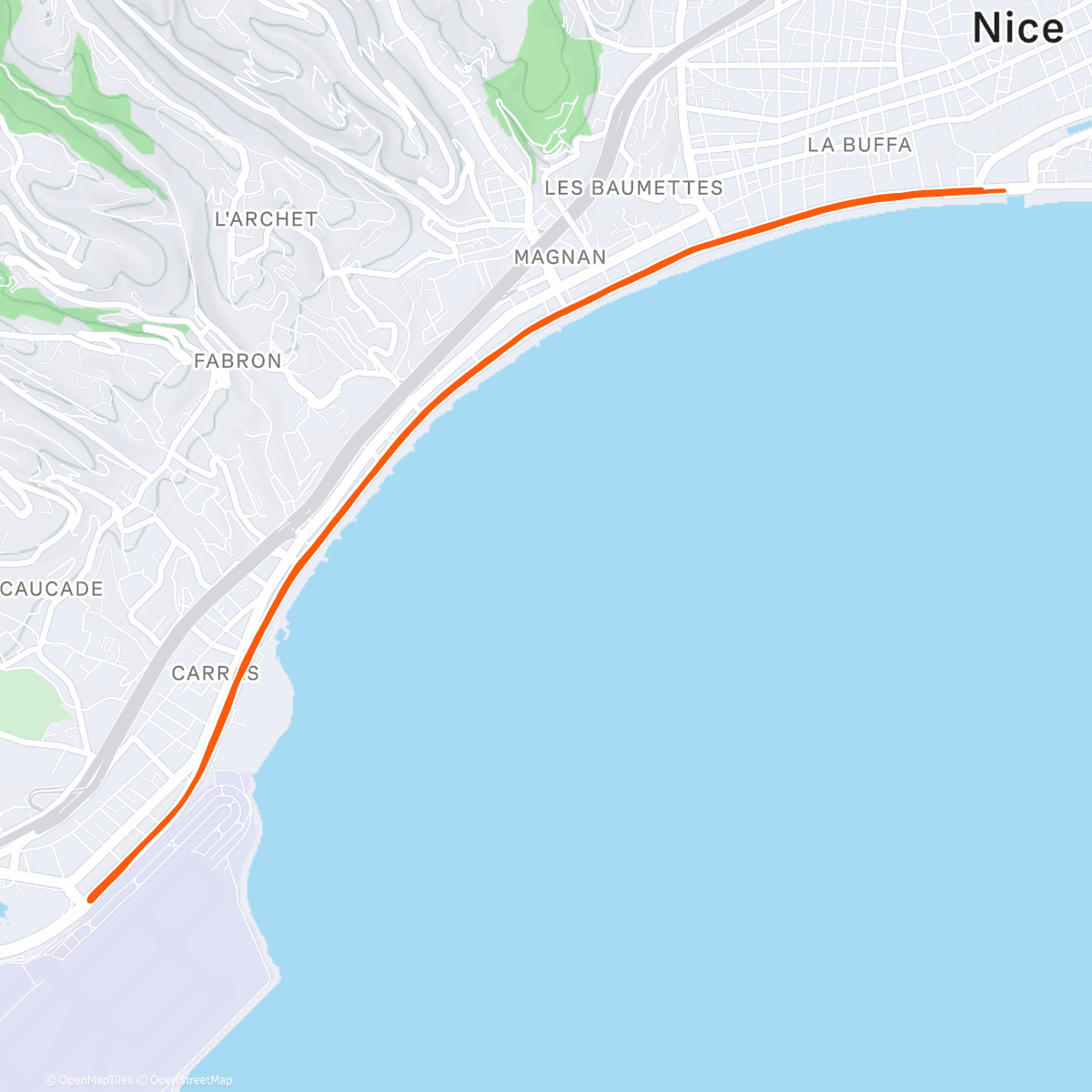 Mappa dell'attività Prom’Classic