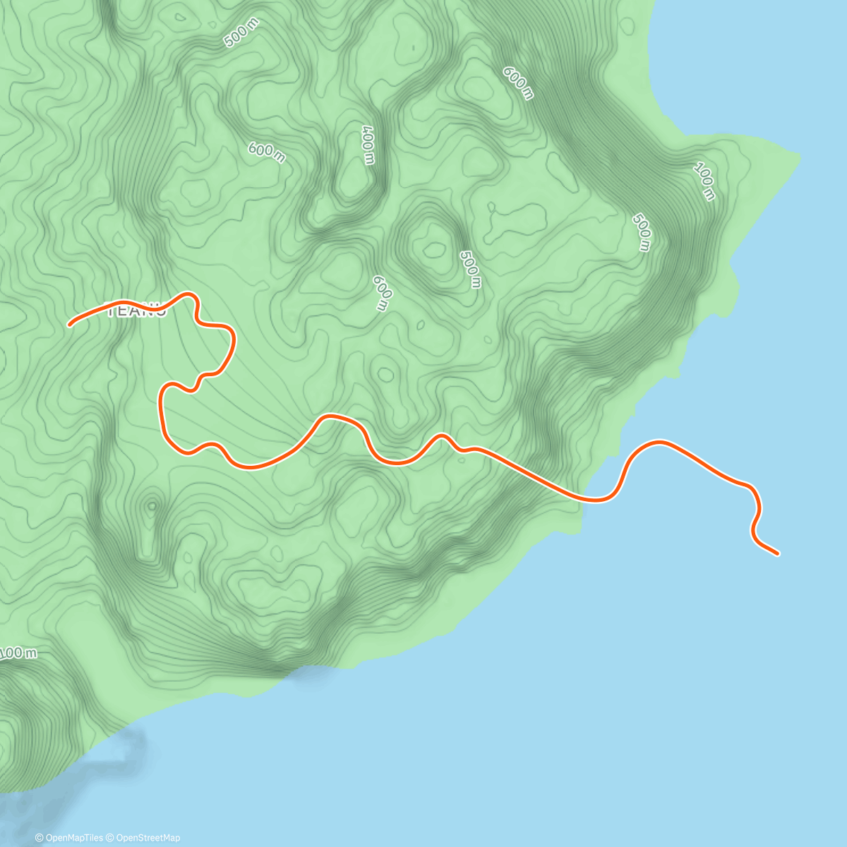 Карта физической активности (Spin down)