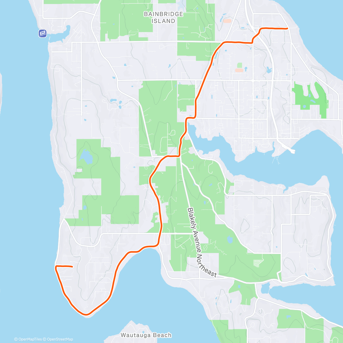 Map of the activity, Twas the morning after Christmas 🎅