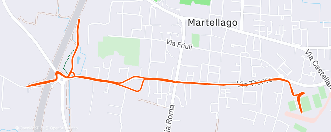 Map of the activity, Salitelle Albore