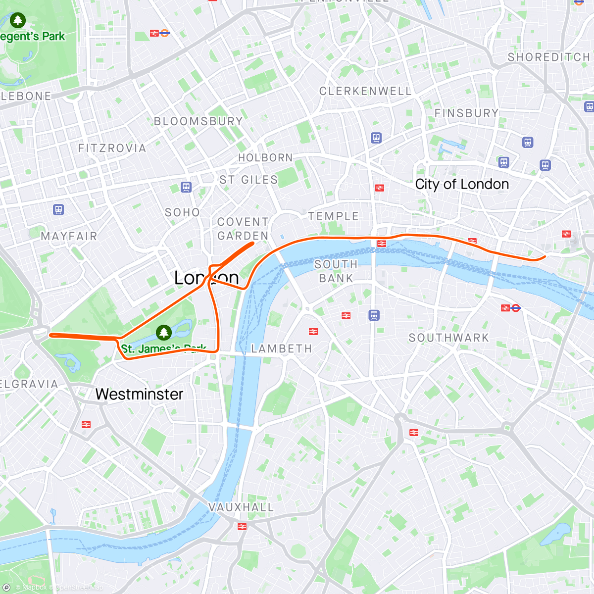 Map of the activity, Zwift - Race: NoPinz R3R - Double Crit 1/2 (D) on Classique in London