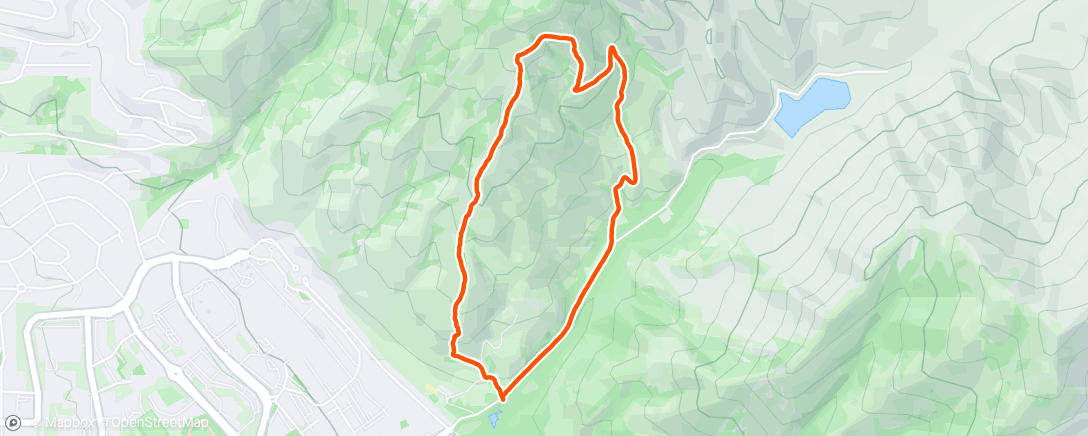 Mappa dell'attività Evening Hike