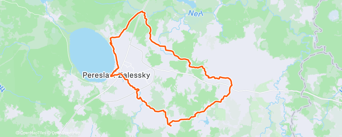 Map of the activity, #MadFoxUltra K70