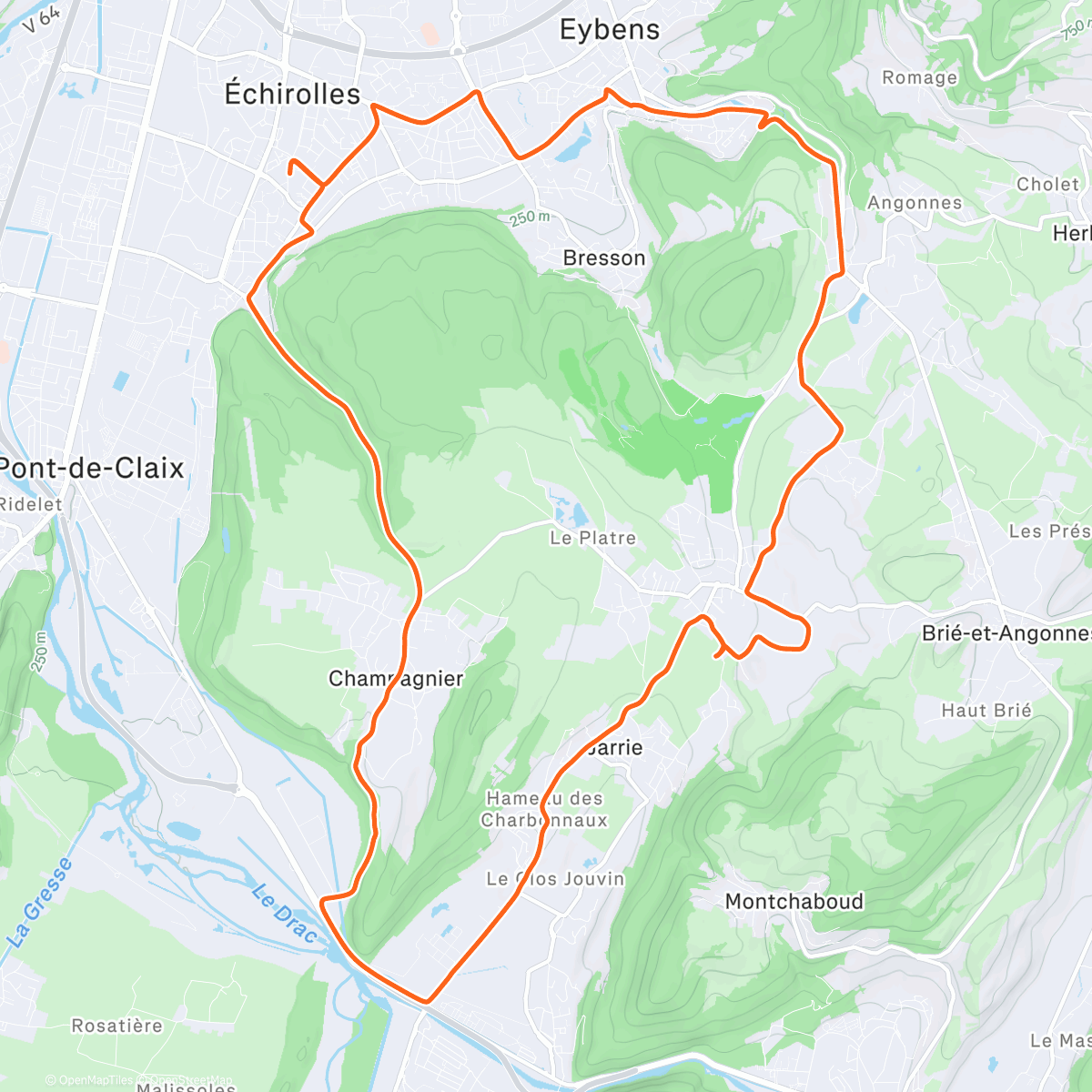 Map of the activity, Flânerie campagnarde ☀️ ☀️ ☀️
