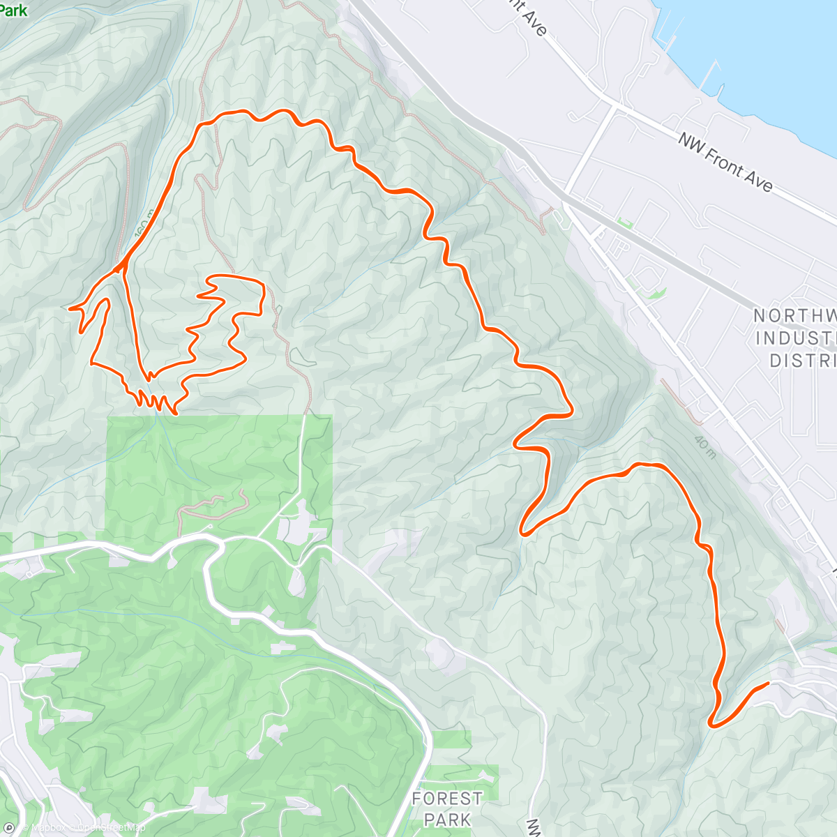 Map of the activity, Even’n Ride with the boyz