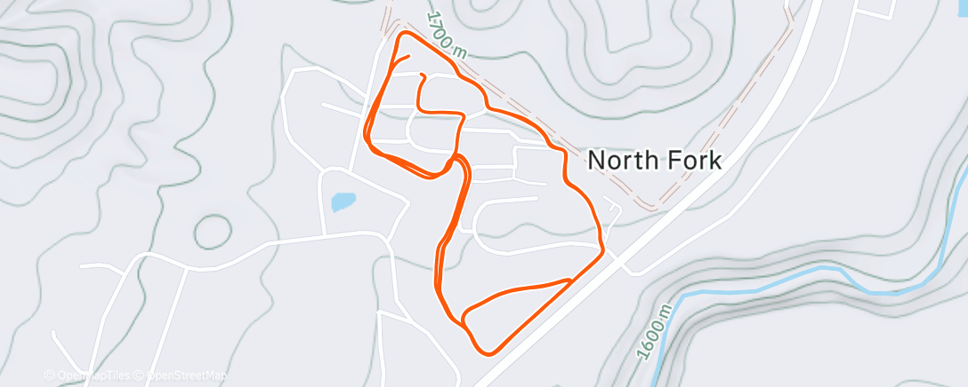 Карта физической активности (Tempo Tuesday data-free)