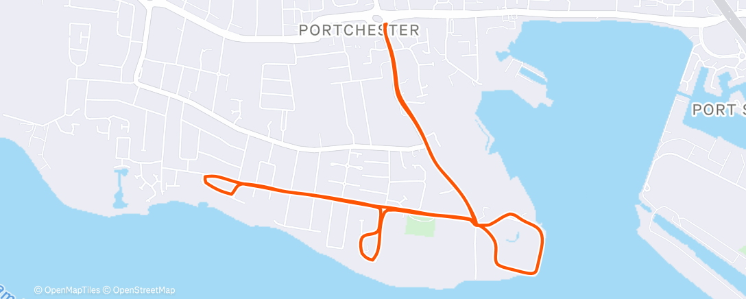 Map of the activity, Legs still work!