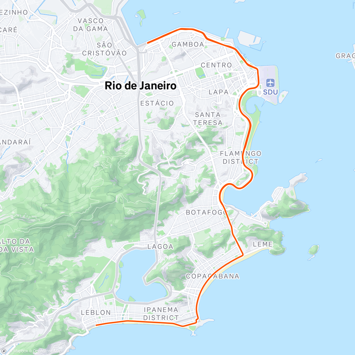 Map of the activity, ROUVY - Race: L´Etape Rio de Janeiro | Sprint Route | Brazil