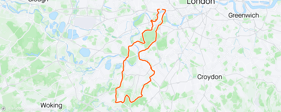 Map of the activity, Treating Michele's new steed to some of England's finest gravel: mud and cow 💩