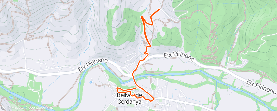 Map of the activity, Lovely 😊⛰️