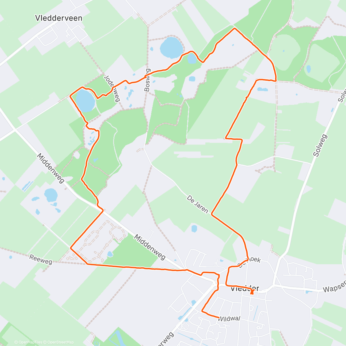 アクティビティ「Winter Wonderland」の地図