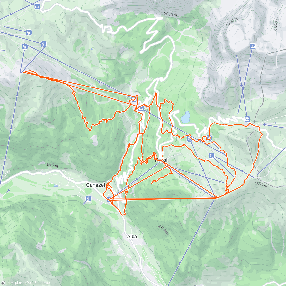 Map of the activity, Мираж