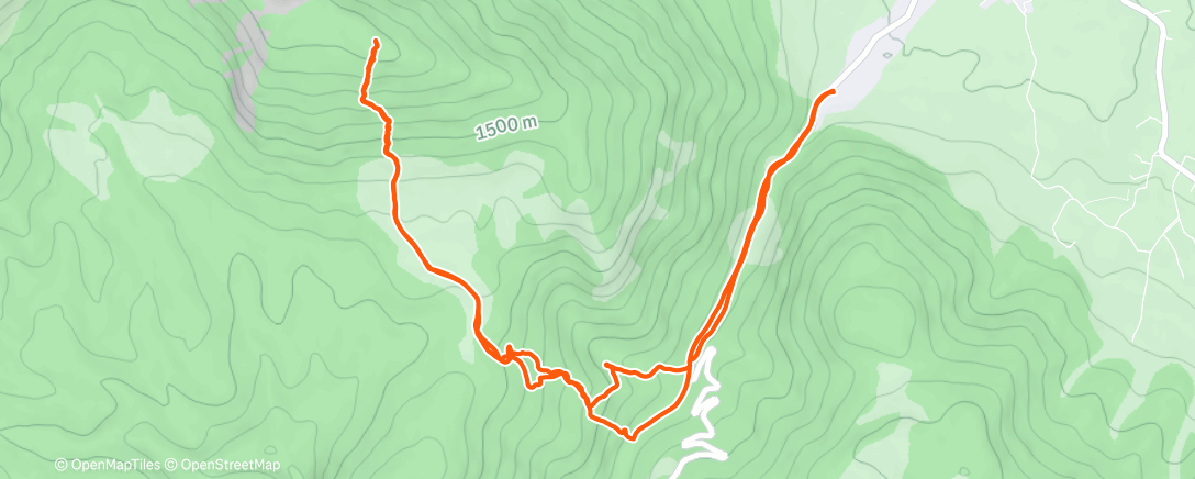 Map of the activity, Piatra Mică
