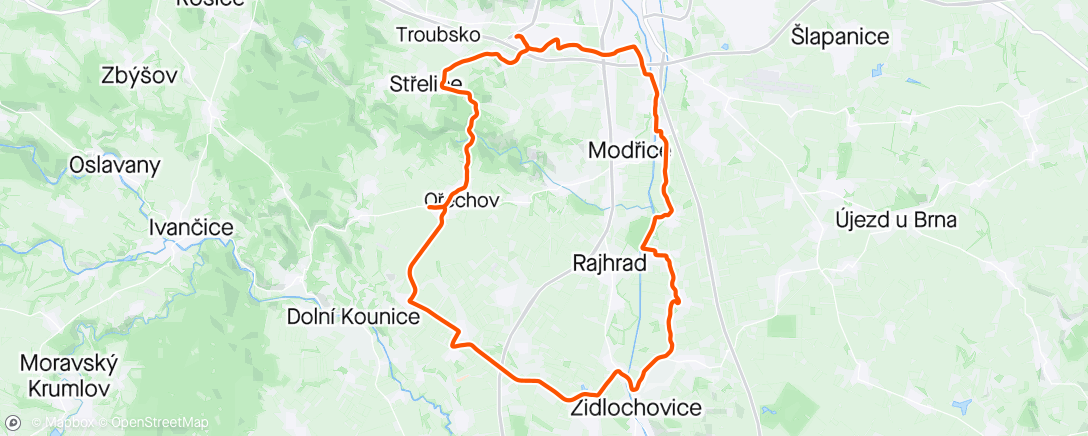 Map of the activity, Dopolední sluníčko ☀️