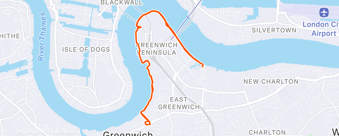 Карта физической активности (2,5km w/u, 4*2000/200, 2,5km c/d)