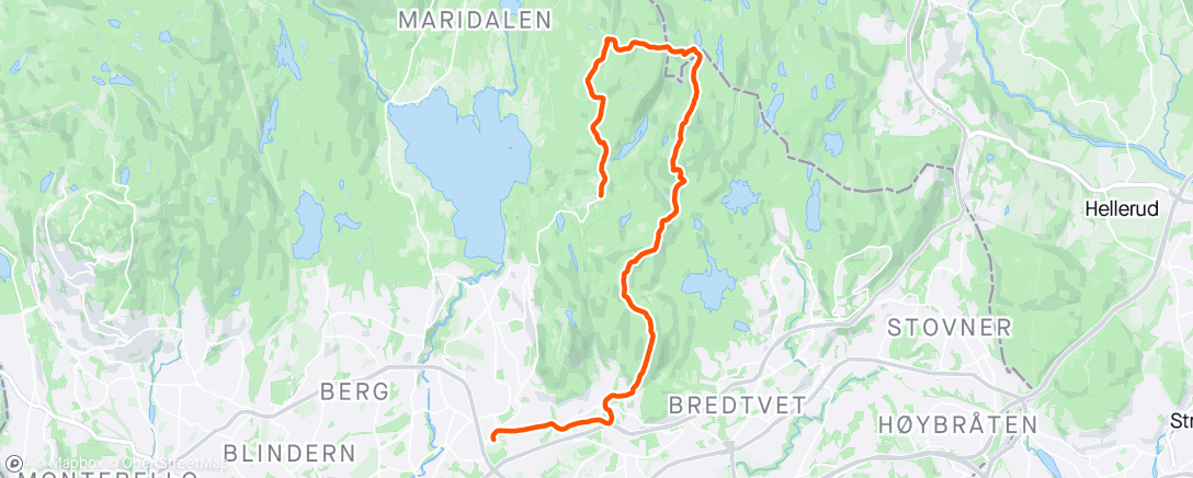 Mapa da atividade, Stisøndag