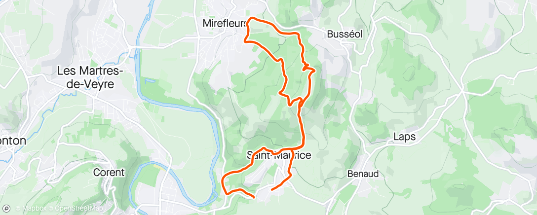 Map of the activity, Tour du proprio ❤️