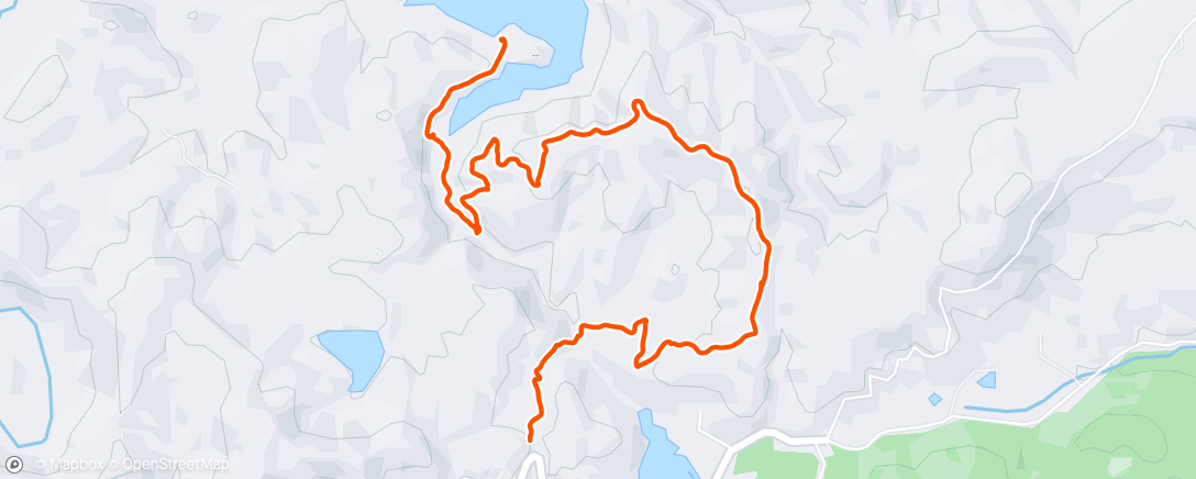 Map of the activity, Afternoon Ride