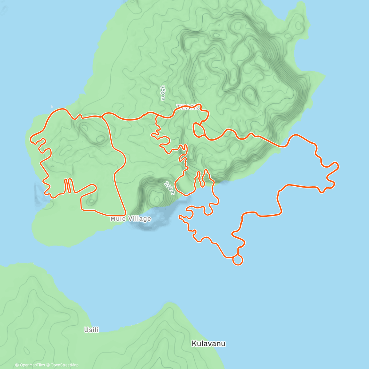 Map of the activity, Zwift - Flat Out Fast in Watopia