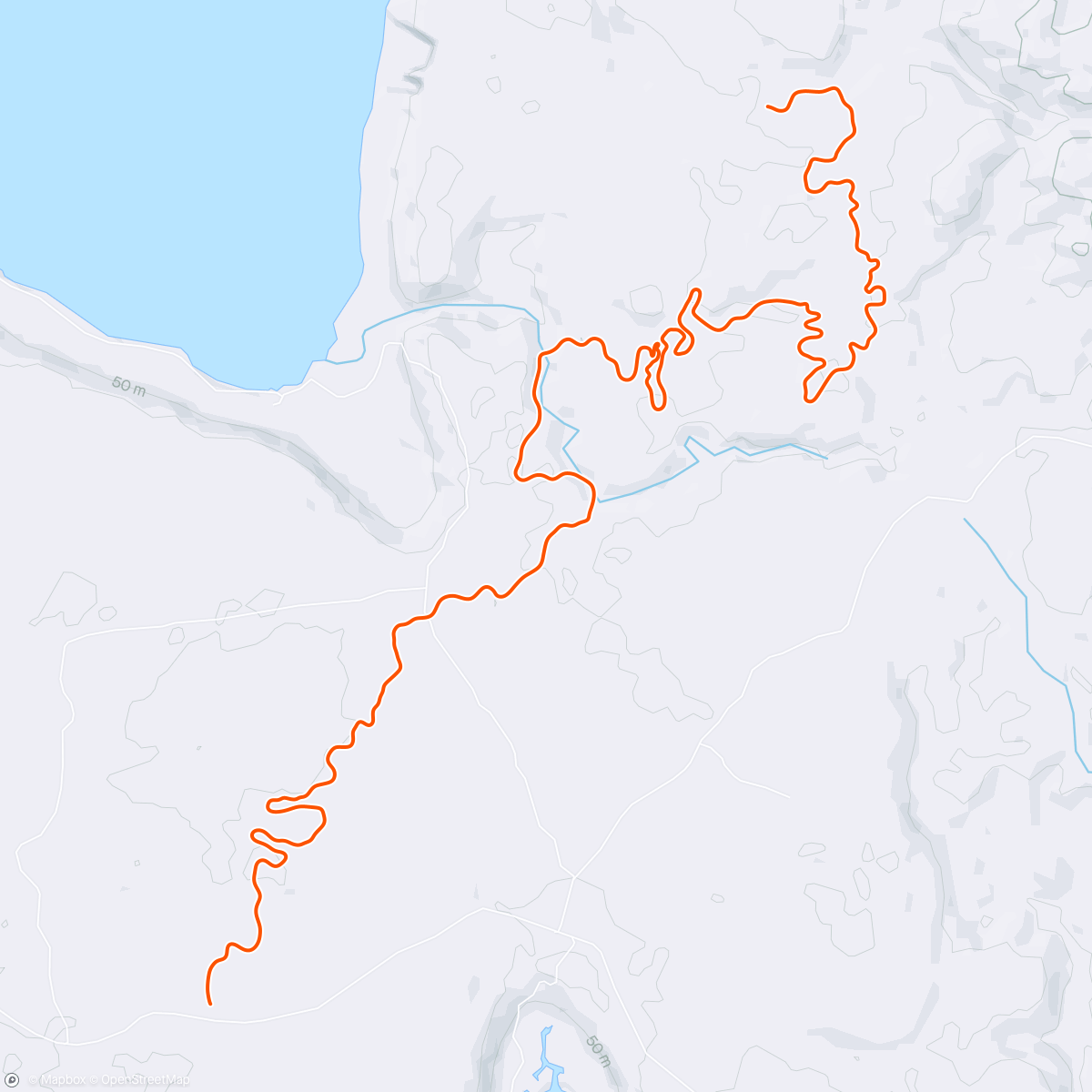 Map of the activity, Zwift - Race: Zwift Hill Climb Racing Club - Temple KQOM Forwards (B) on Kappa Quest in Makuri Islands 🥇