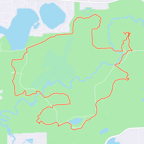 Island Lake Blue Trail 14.5 km MTB Cycling Route on Strava